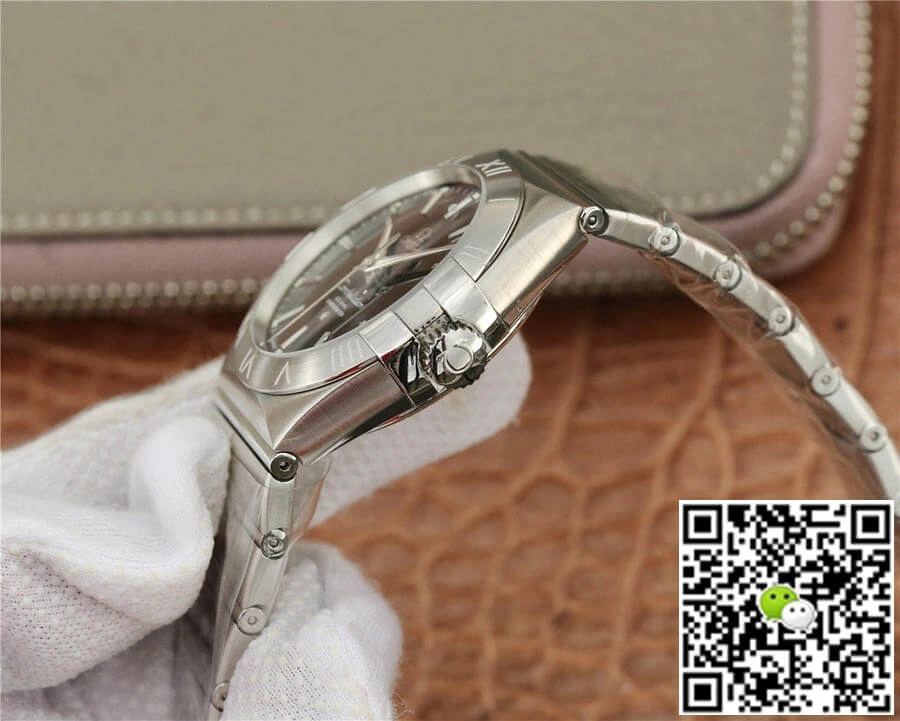 Omega Constellation 123.10.38.21.01.001 VS Factory 1:1 Best Edition Replica Watch Silver Strap